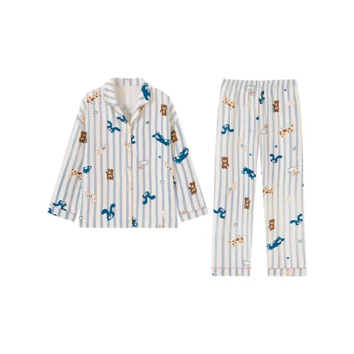 OUSHIBO Pajama Set Women's Image Color