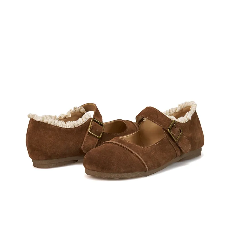 Joy&Mario Casual Single Shoes Women's Camel-3
