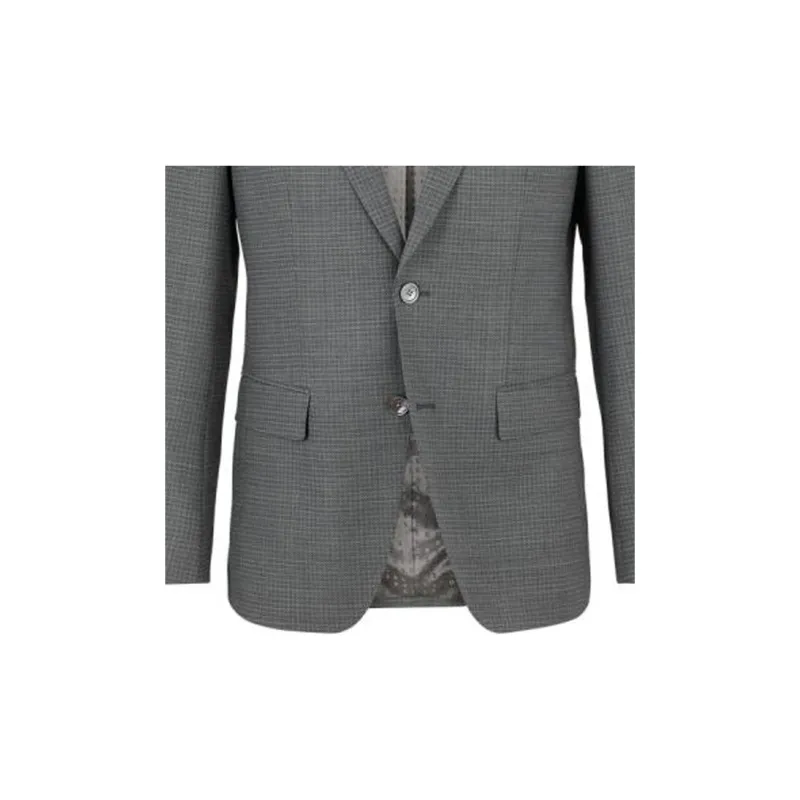 HUGO BOSS Business Suits Men Silver-4