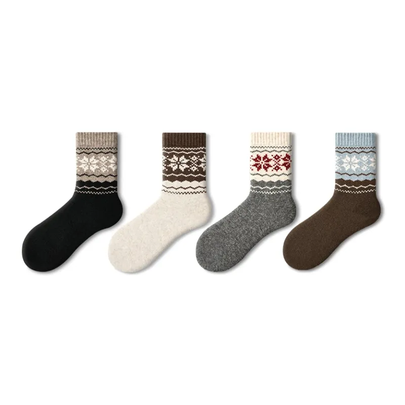 Primeet Mid Calf Socks Women's 4 Pack-39
