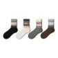 Fair Isle Crew Socks D Set-5 Pack[Thermal Sheep Wool]