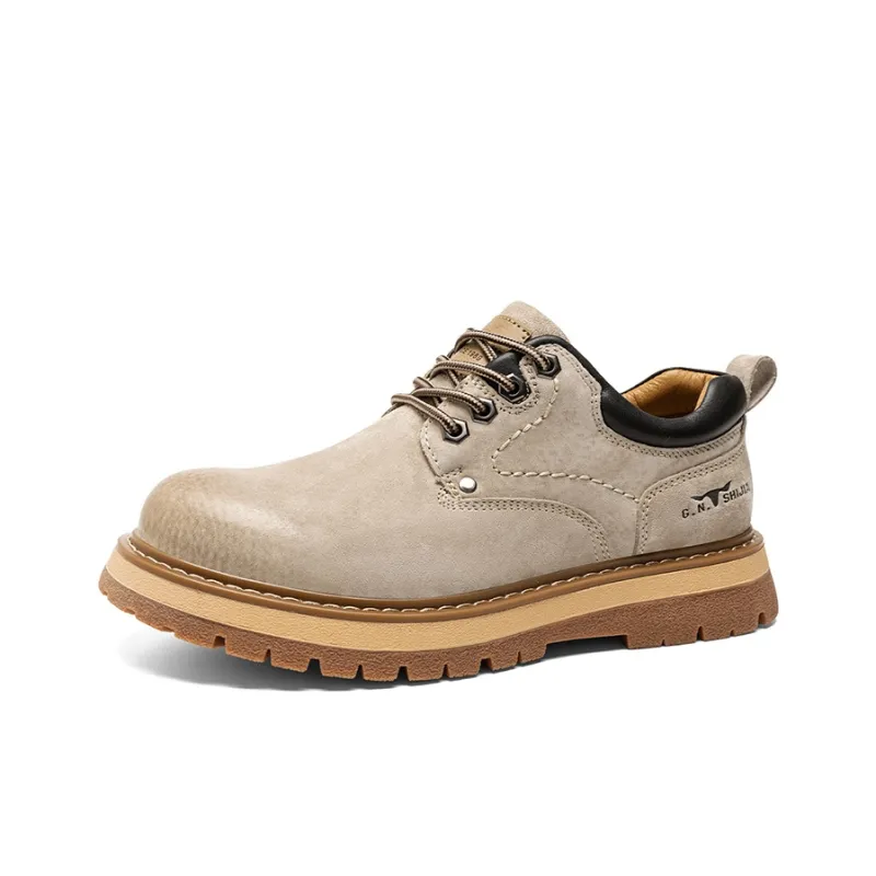 G.N.SHIJIA Wear-Resistant Lightweight Height Increasing Low-Top Casual Shoes Men's-1
