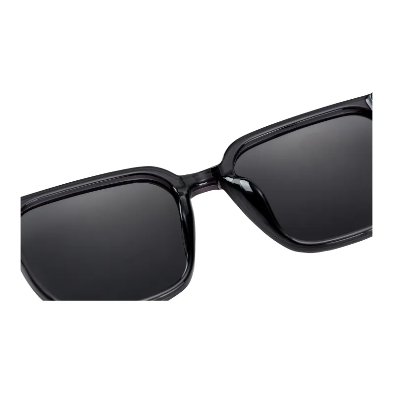 CLARKIA FLOWER TR/Memory Plastic Square Sunglasses Unisex-3