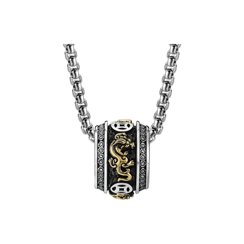 MYSH 925 Sterling Silver Necklaces Men's-0
