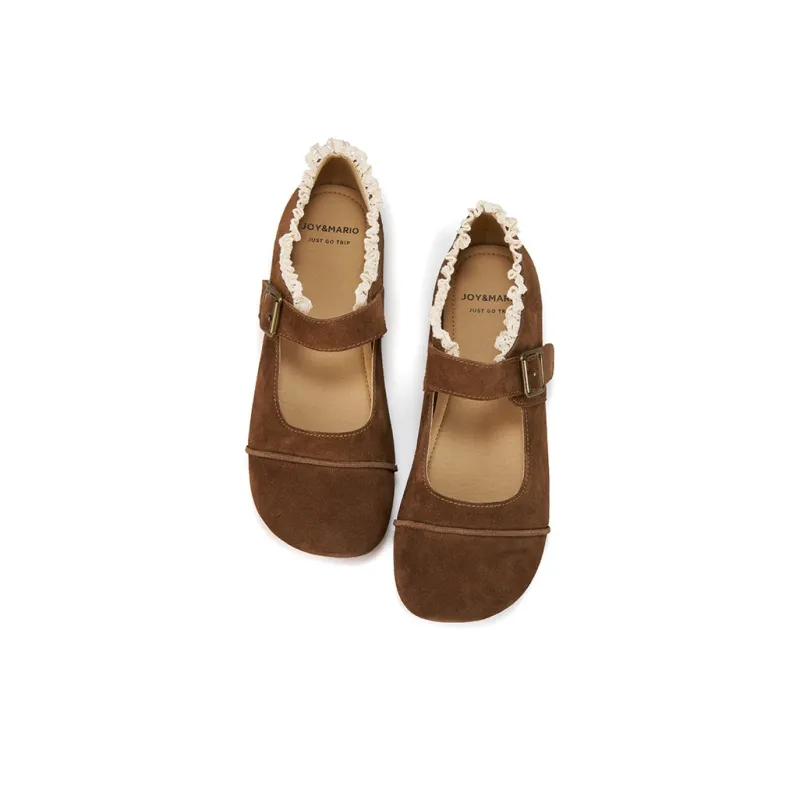 Joy&Mario Casual Single Shoes Women's Camel-2