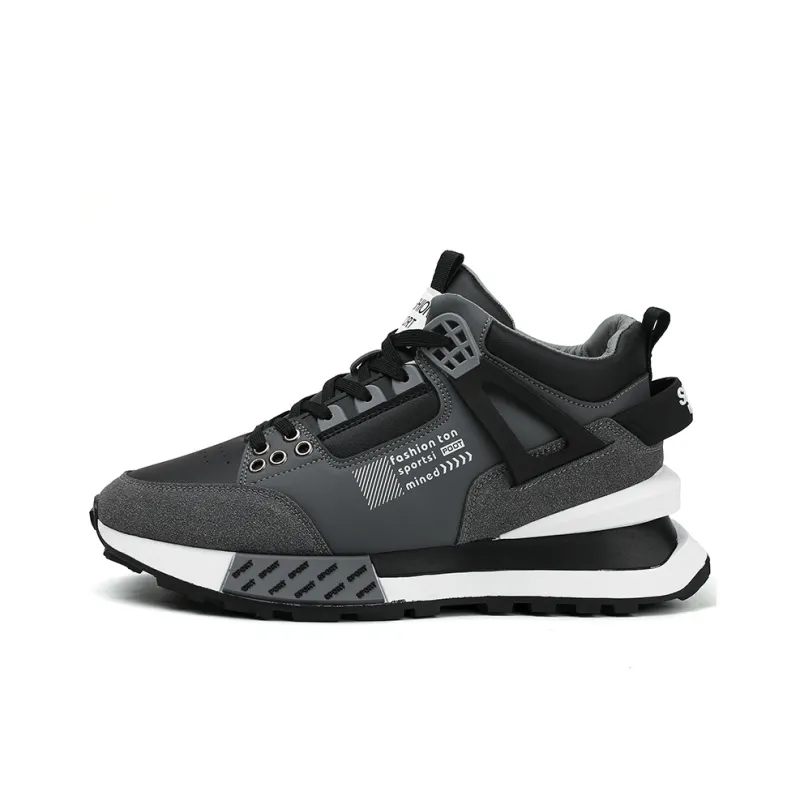 Jerden Smith Slip Resistant Coverage With Height Increase Mid Top Casual Shoes Men's-0