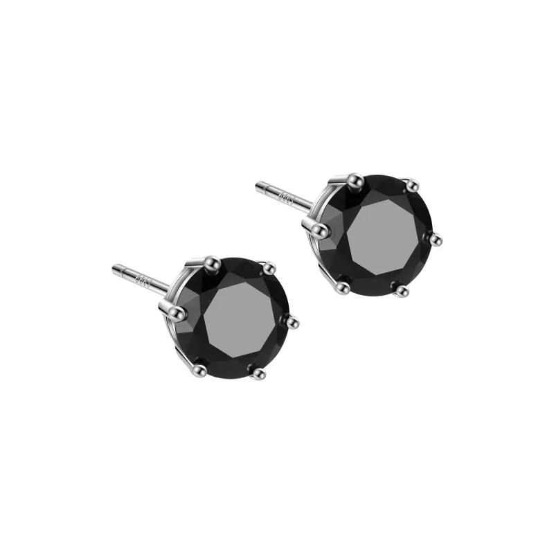 VEZA Sterling Silver Stud Earrings Unisex-7