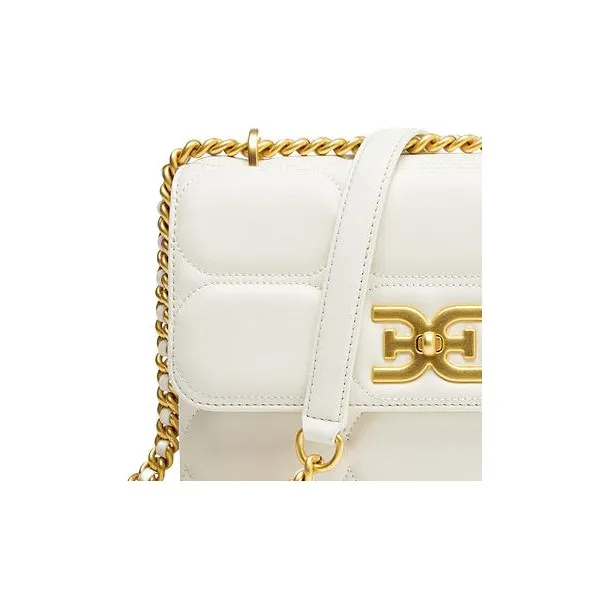 SAM EDELMAN Sheepskin Crossbody Bag Shoulder Bag Regular Women's Milk White-4
