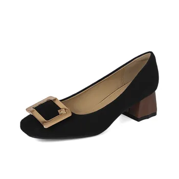 TADSW Chunky Heel High Heels 4.5cm Women's