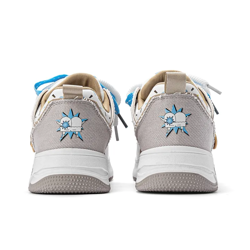 Crayon Shinchan Lightweight Breathable Height Increasing Low Top Skateboard Shoes Unisex-68