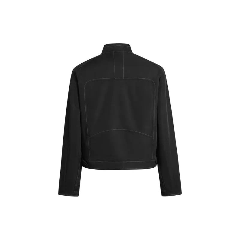 GOSNACE Jackets Coats Unisex Black-1