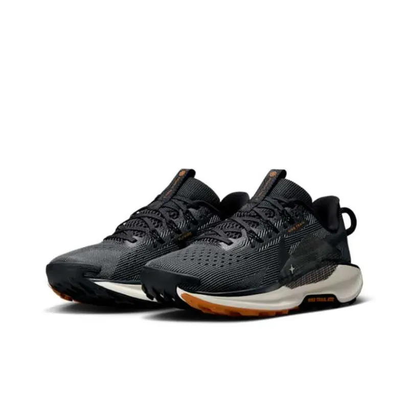 Nike Pegasus Trail 5 Black Monarch Pale Ivory Off Noir Women's-2