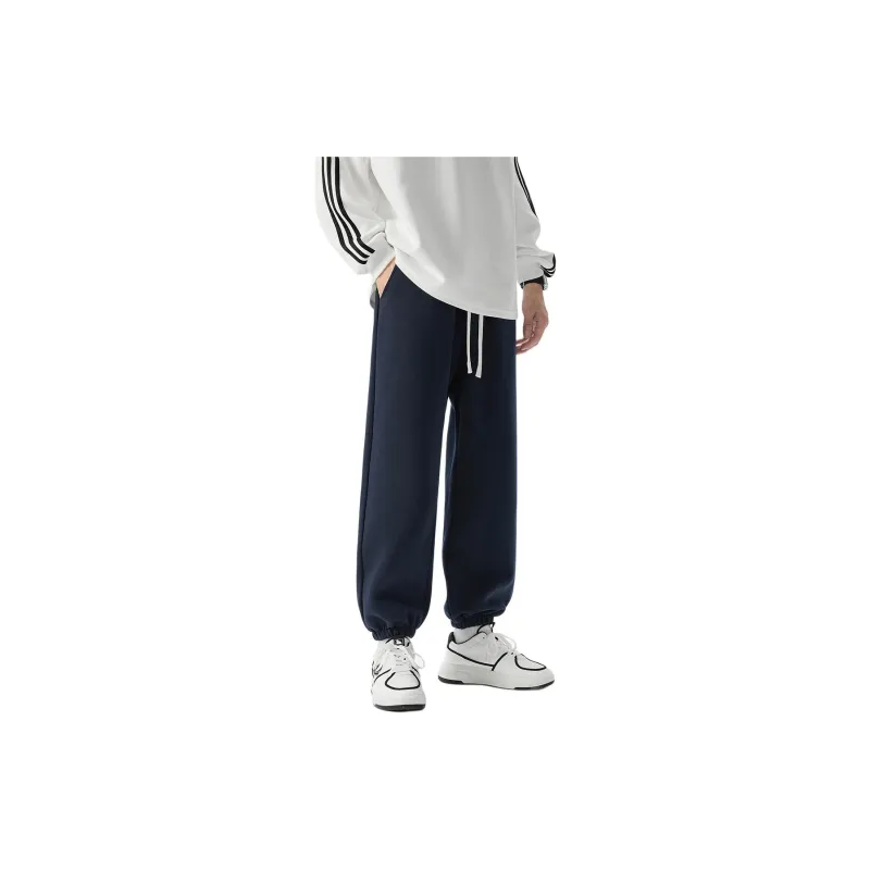 TINA GIA Knitted Sports Pants Unisex Black-17