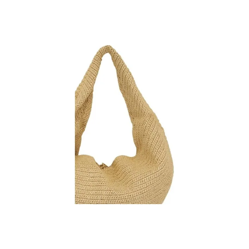 KHAITE The Large Olivia Raffia Shoulder Bag-4