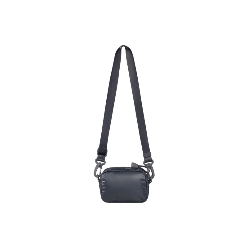 THE NORTH FACE Nylon Crossbody Bag, Shoulder Bag Unisex Silver Gray-1