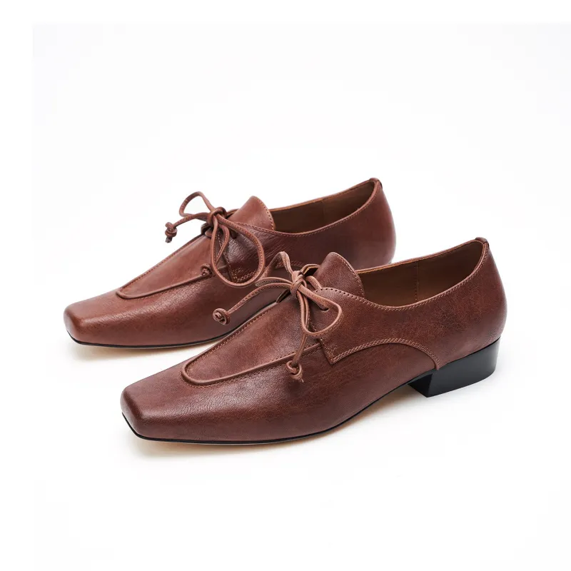 HOVANKI Casual Single Shoes Women's Light Brown-1