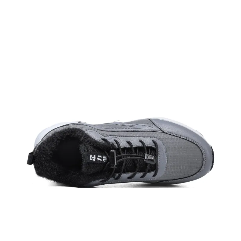 ZULIZ Sports Elderly Shoes Warm Cushioning Coverage Wear-Resistant Slip-Resistant Low-Top Casual Shoes Men's-3