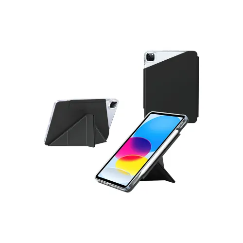 WOKESHI Acrylic Material 3+Y Support Fully Enclosed Available For IPad Tablet Protective Cases