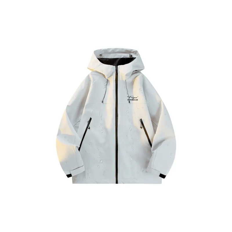 Feiyue Water-Resistant Windproof Warm Water-Repellent Windbreaker Jacket Unisex-18