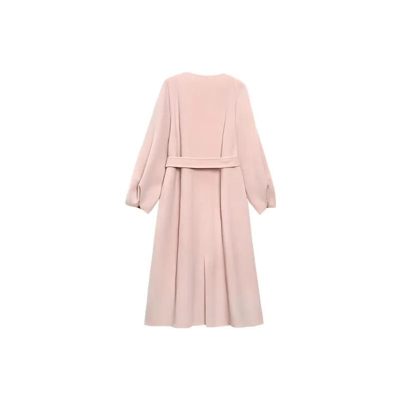 DEAR DEER PUFF Coats Women's Pink-1