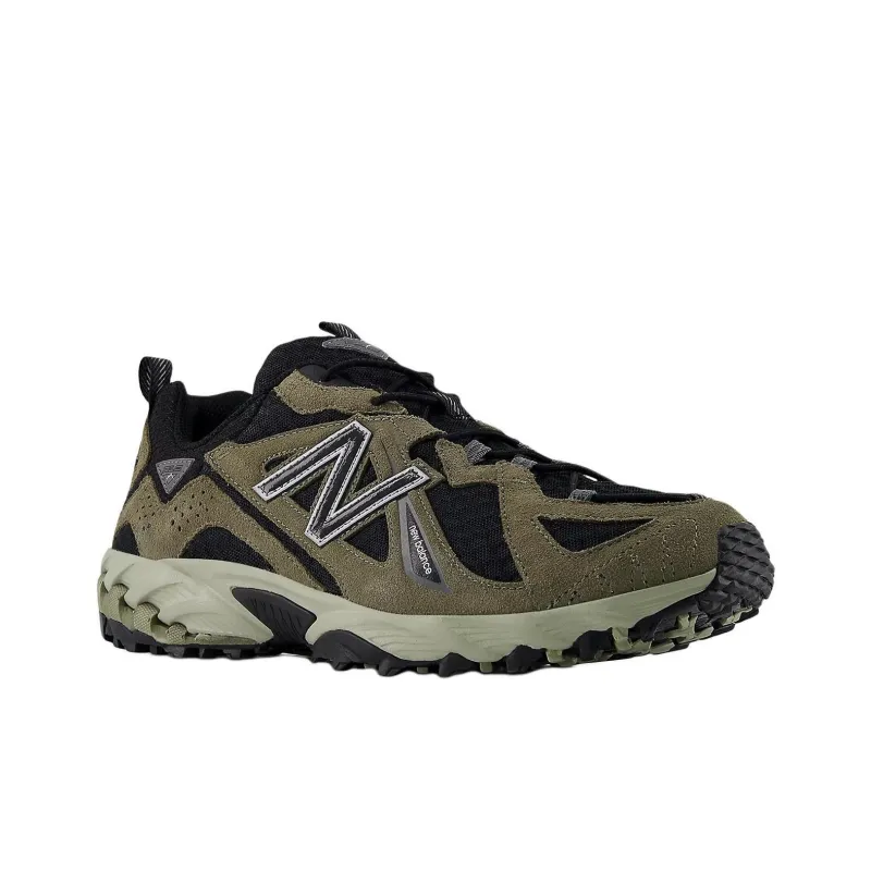 New Balance 610v1 Anti Slip Wear Resistant Low Top Running Shoes Unisex Green Black-2