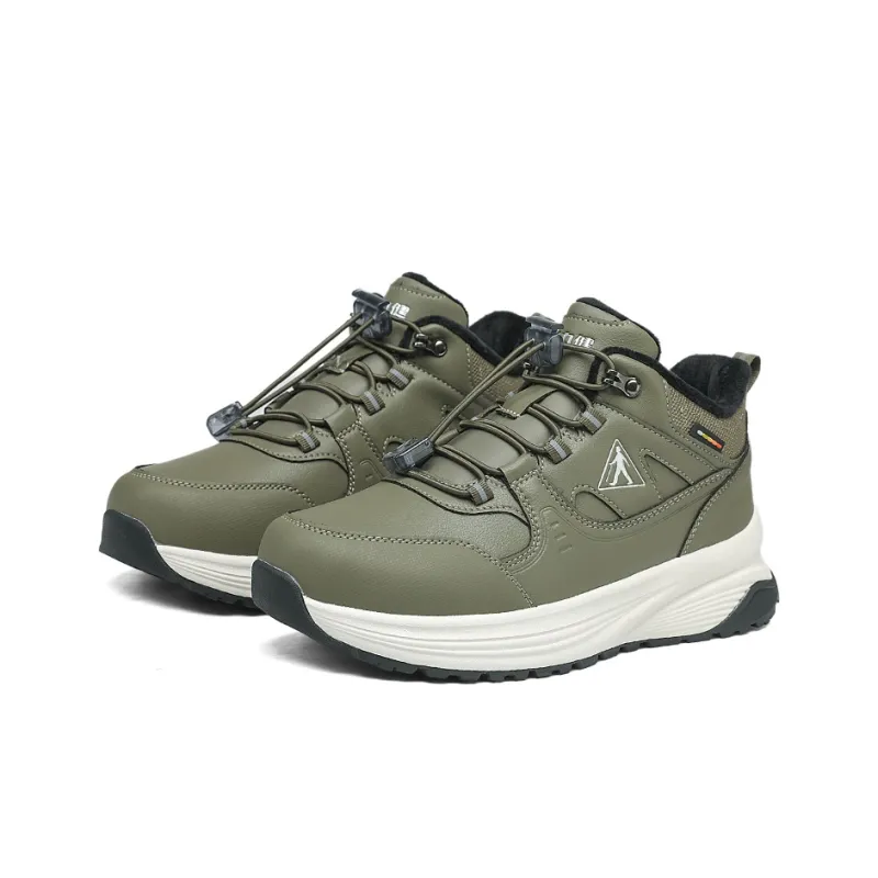 ZULIZ Sports Elderly Shoes Warm Cushioning Coverage Wear-Resistant Slip-Resistant Mid-Top Casual Shoes Men's-14