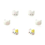 Meow Language Wish Stud Earrings Set
