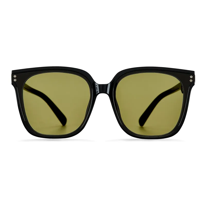 CLARKIA FLOWER TR/Memory Plastic Square Sunglasses Women's-1