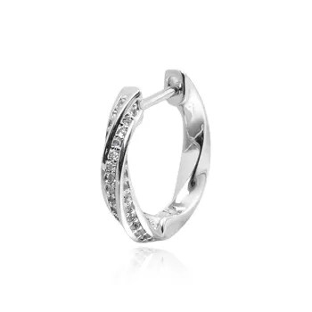 VEZA 999 Fine Silver Earrings Unisex