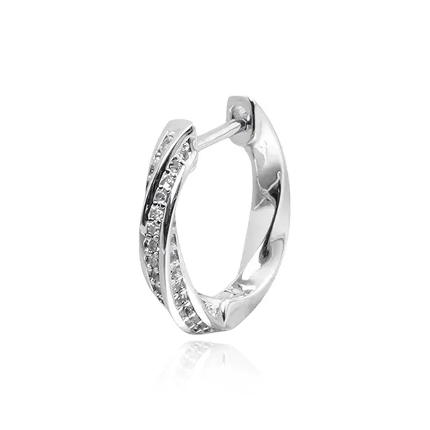 VEZA 999 Fine Silver Earrings Unisex-0