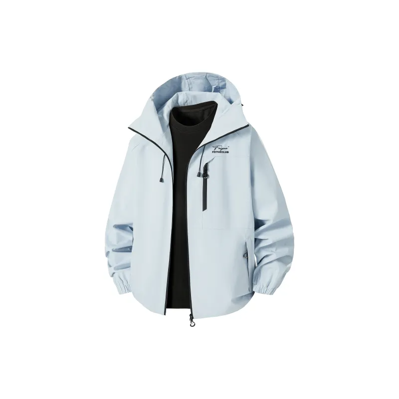 Feiyue Water Resistant Windproof Warm Water Repellent Windbreaker Jacket Unisex-12