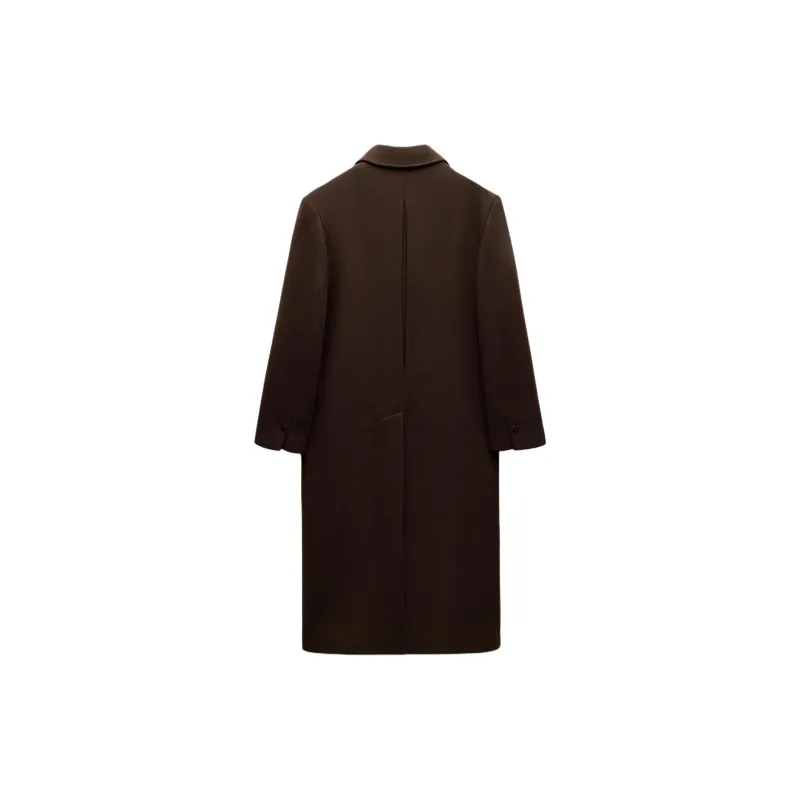 ZARA ZW Series Coats Women's Brown-1