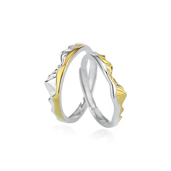 Chongqing Gold Store S925 Silver Rings Unisex