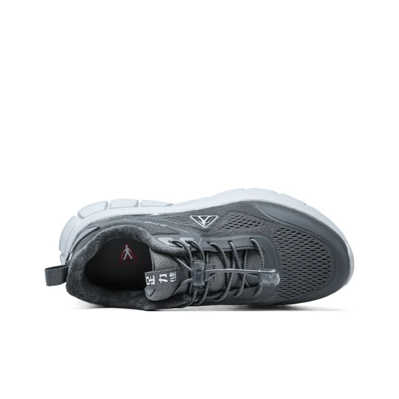 ZULIZ Cushioning Anti-Slip Wear-Resistant Coverage Support Balance Lightweight Warm Low-Top Casual Shoes Men's-10
