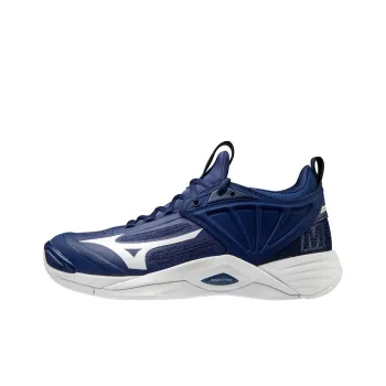 Mizuno Wave Momentum 2 Cushioning Low-Top Training Shoes Women's Marine Blue