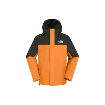 THE NORTH FACE Waterproof And Windproof To Keep Warm Windbreaker Jacket Men's Orange
