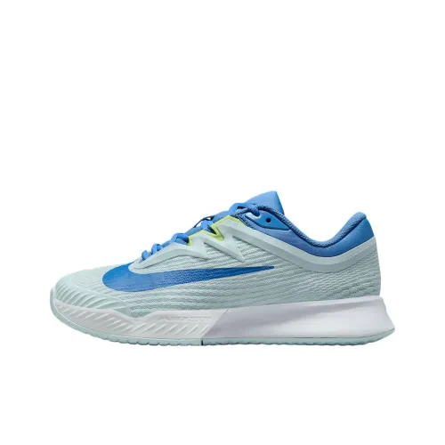 Nike Vapor Pro 3 Anti Slip Wear Resistant Low Top Tennis Shoes Women's Blue