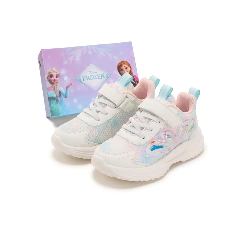 Disney Frozen Series Slip Resistant Anti Kick Cushioning Lightweight Cushioning Low Top Kids Lifestyle Shoes Teenagers-7
