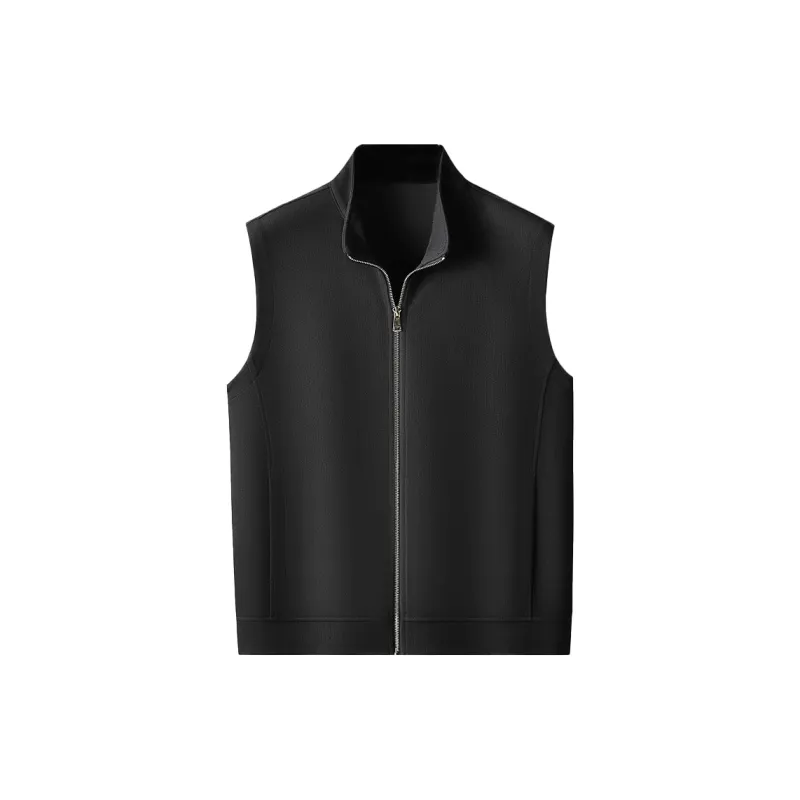 PIERRE CARDIN Vests Men Black-0