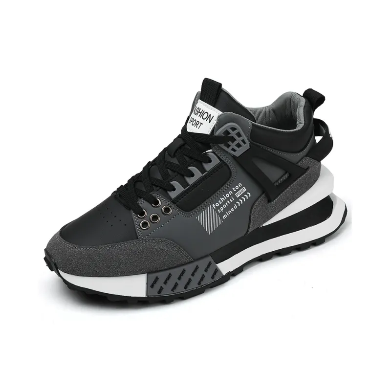 Jerden Smith Slip Resistant Coverage With Height Increase Mid Top Casual Shoes Men's-1