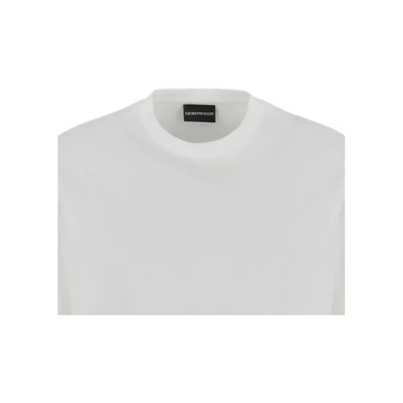 EMPORIO ARMANI 3D effect Asv Embossed Jacquard Jersey T shirt-1