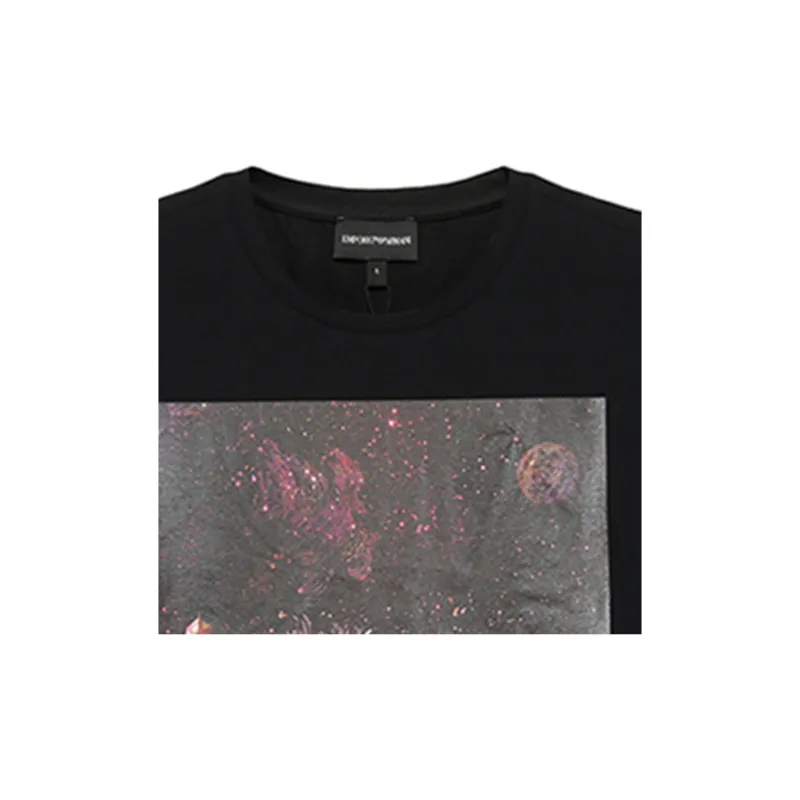 EMPORIO ARMANI T Shirts Men Black-6