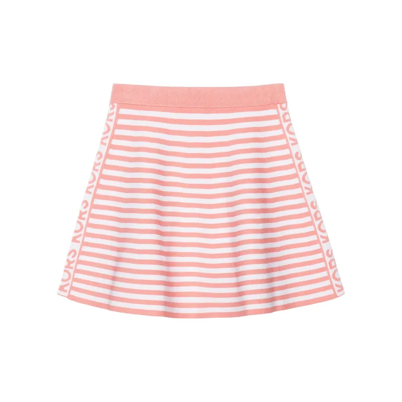 MICHAEL KORS Casual Short Skirts Women's Pink/White-1