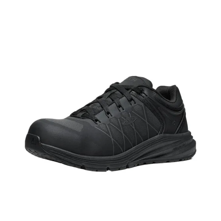 KEEN Vista Energy Wear-Resistant Low-Top Running Shoes Men's Black-1