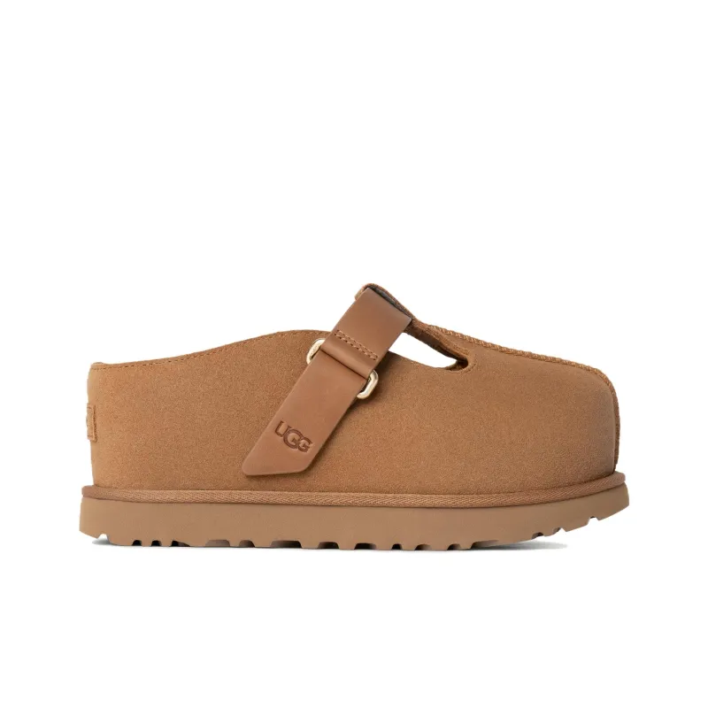 UGG EVA Abrasion Resistant Slip Resistant Wrap toe Slippers Women's Brown-1
