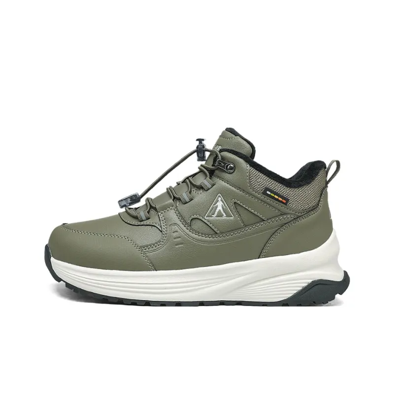 ZULIZ Sports Elderly Shoes Warm Cushioning Coverage Wear-Resistant Slip-Resistant Mid-Top Casual Shoes Men's-12