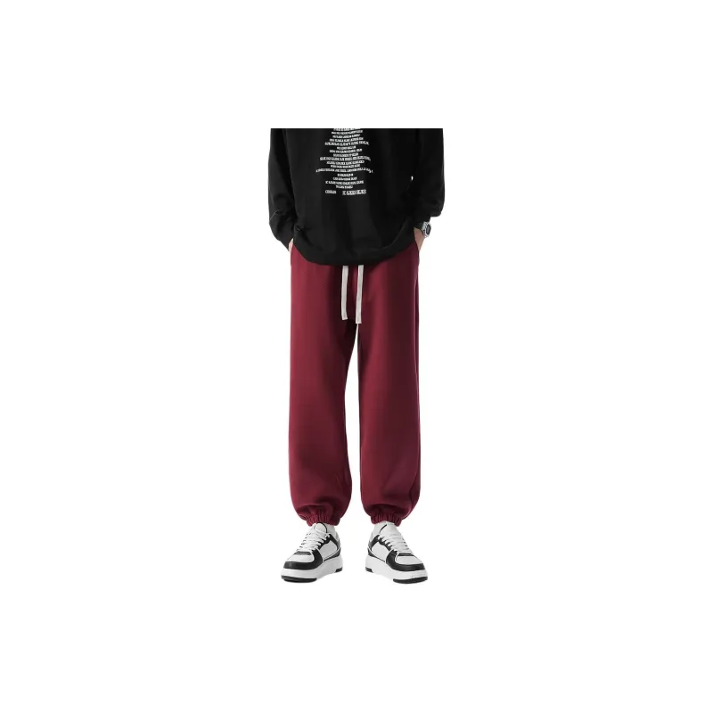TINA GIA Knitted Sports Pants Unisex Black-34
