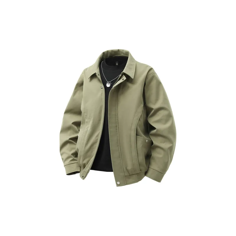 ADOONGA Jackets Coats Unisex Coffee-13