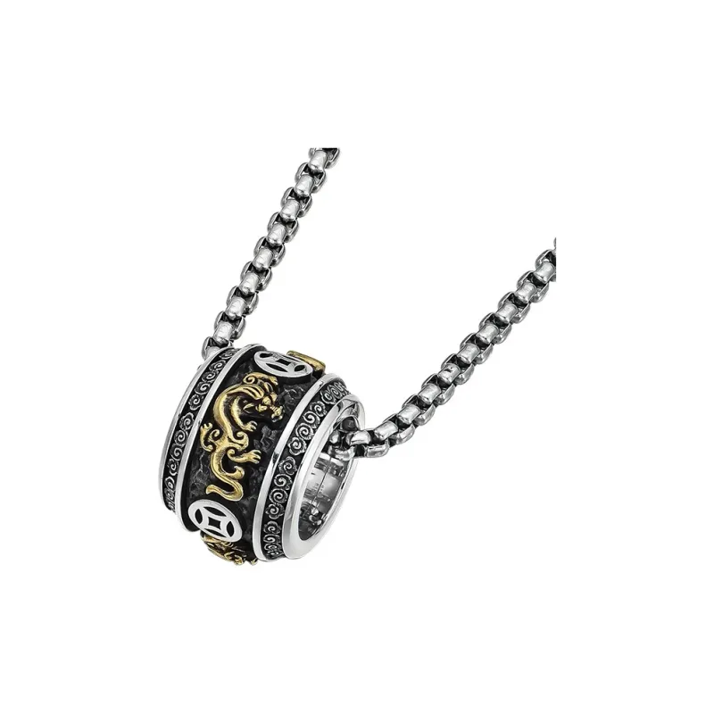 MYSH 925 Sterling Silver Necklaces Men's-3