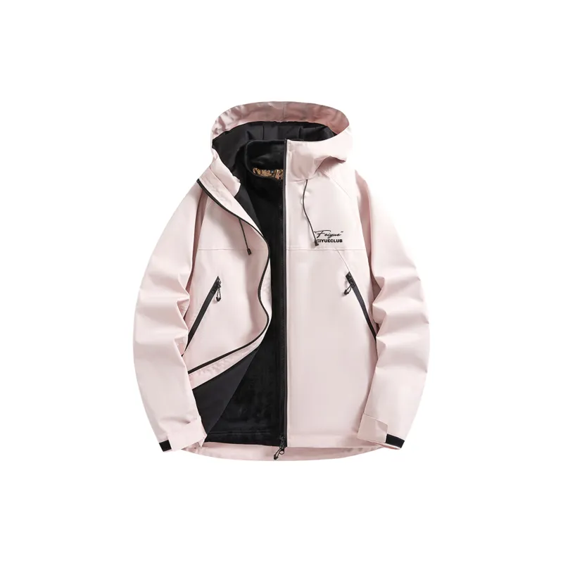 Feiyue Water-Resistant Windproof Warm Water-Repellent Windbreaker Jacket Unisex-10